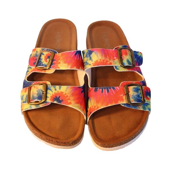 Refresh Shoes - Refresh Tie Dye Sandals Size 8